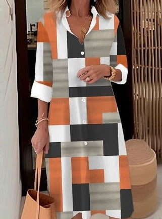 Elegante Blousejurk voor Vrouw