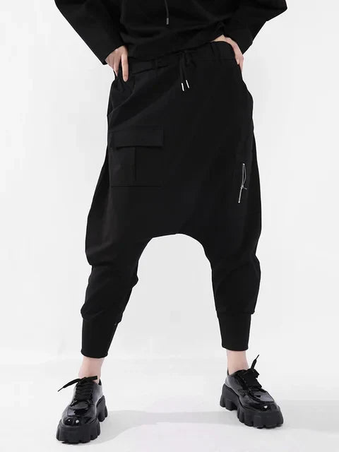 ModaFlex High Elastic Waist Lange Harem Broek