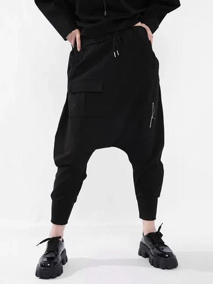ModaFlex High Elastic Waist Lange Harem Broek