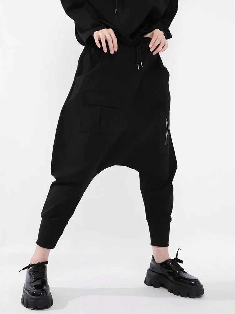 ModaFlex High Elastic Waist Lange Harem Broek