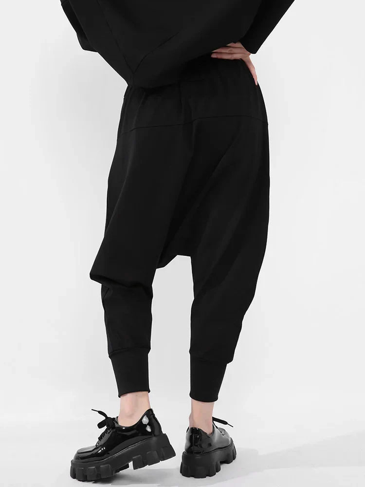 ModaFlex High Elastic Waist Lange Harem Broek