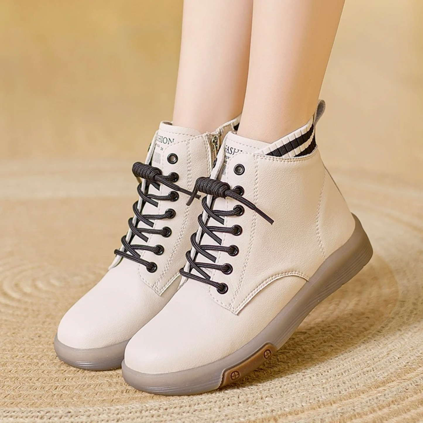 Dames Sneakers Waterdicht Leren Loop schoenen
