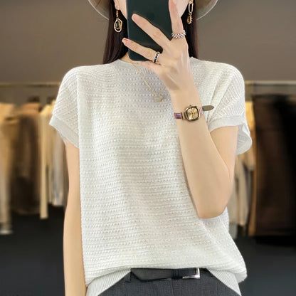 Aria's Zomerse Batwing Ice Silk T-shirt