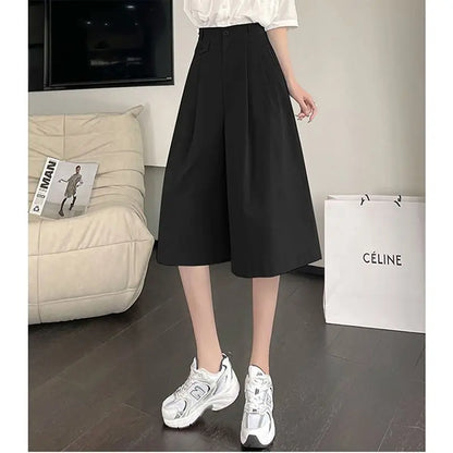 Zomer Elegante Wijde Pijpen Broek