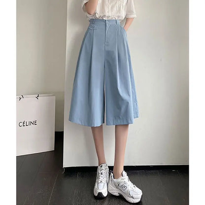 Zomer Elegante Wijde Pijpen Broek