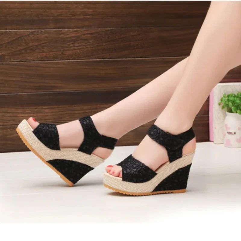 Aurora Super Hoge Hak Feest Sandalen
