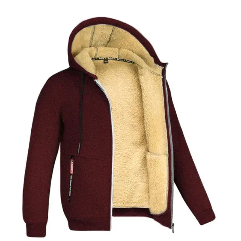 Heren Wintervest Met Wolvoering Warm en Moderne Snit