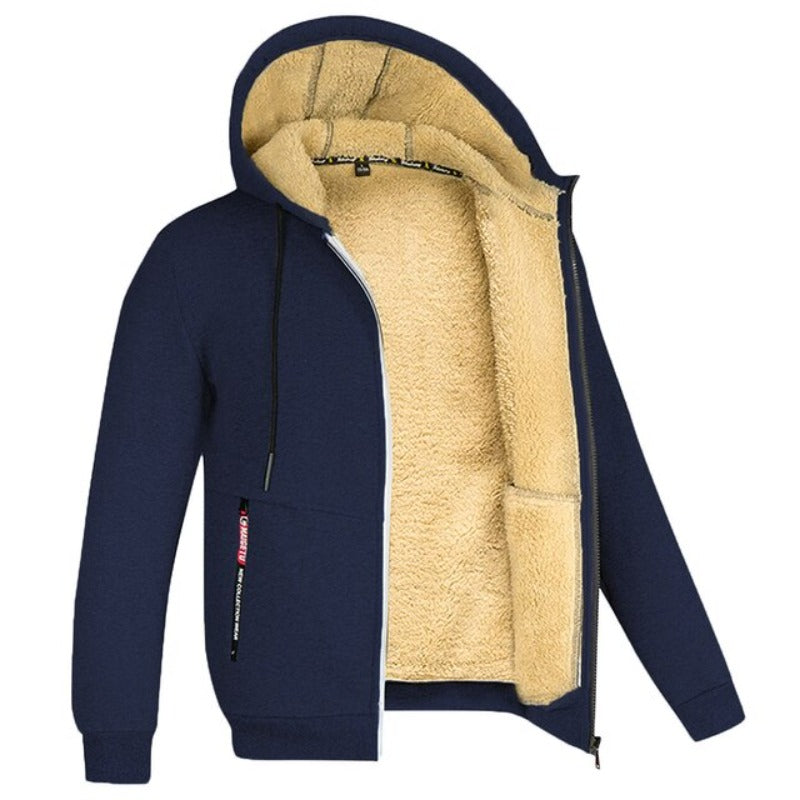 Heren Wintervest Met Wolvoering Warm en Moderne Snit