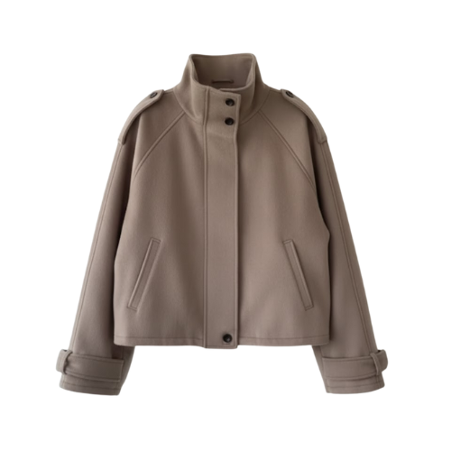 Elara | Dames Jack – Elegant, Warm & Comfortabel Wollen Jasje 0