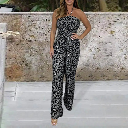 Aurora Leopardprint Jumpsuit