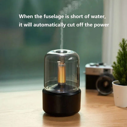 Aromatherapie Diffuser Ultrasonisch met Luchtbevochtiger