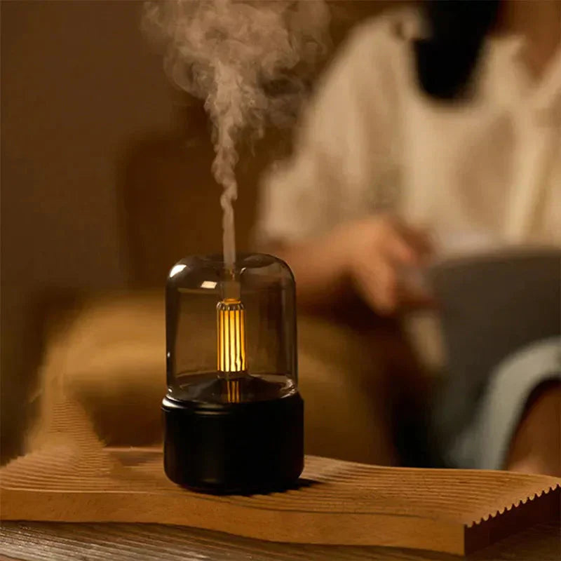 Aromatherapie Diffuser Ultrasonisch met Luchtbevochtiger - Mode Vibes