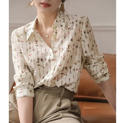 Elegante Lente en Herfst Blouses voor Vrouwen