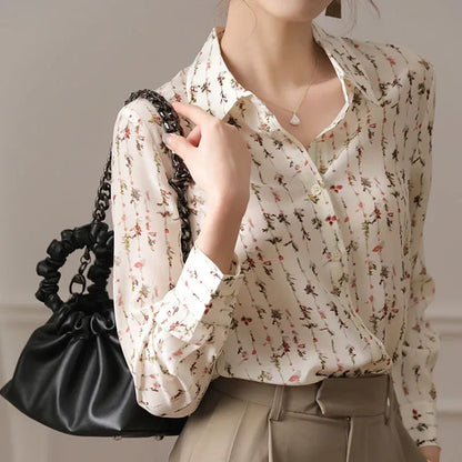 Elegante Lente en Herfst Blouses voor Vrouwen