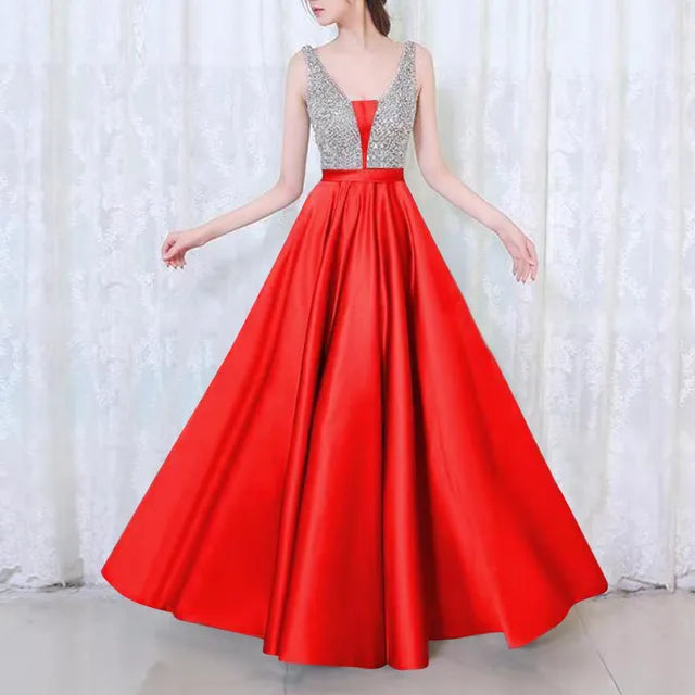 GlamourMode Sexy Off Shoulder Avondjurk voor Vrouwen