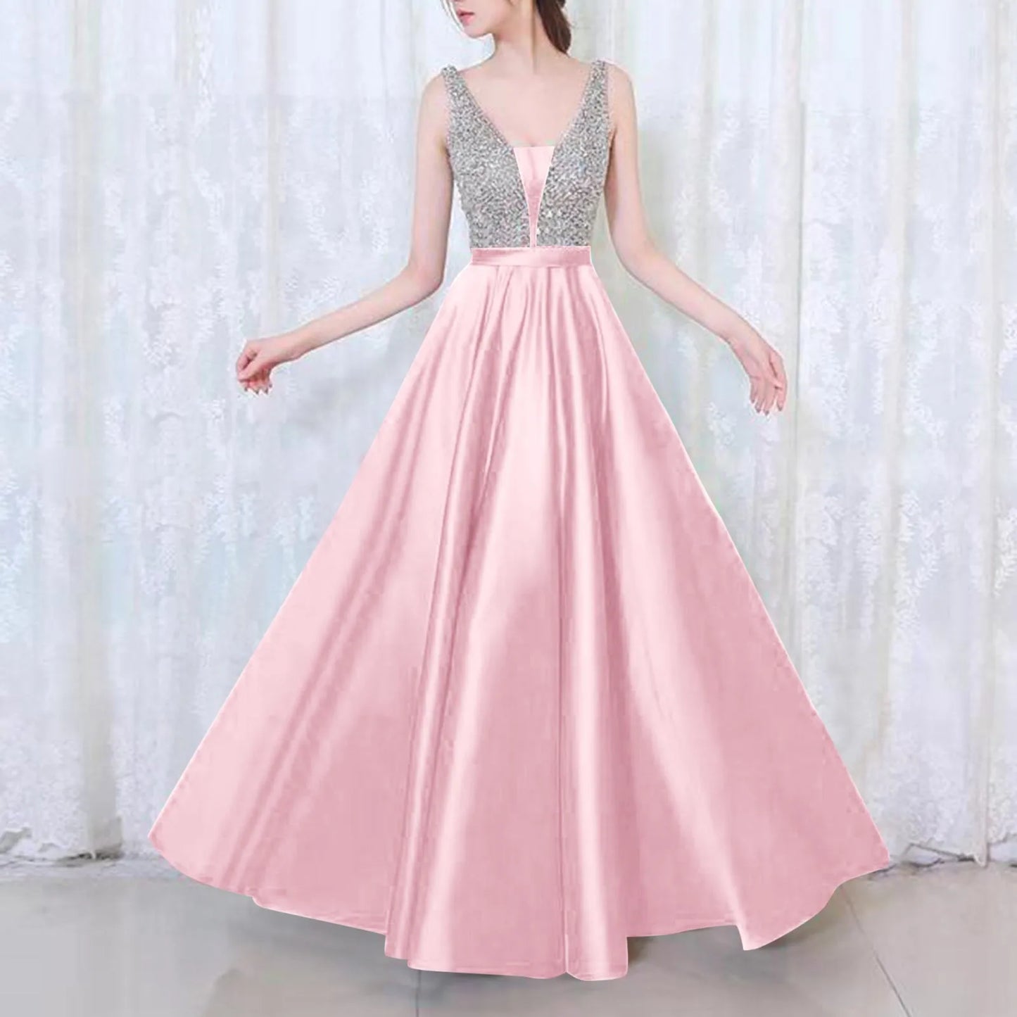 GlamourMode Sexy Off Shoulder Avondjurk voor Vrouwen
