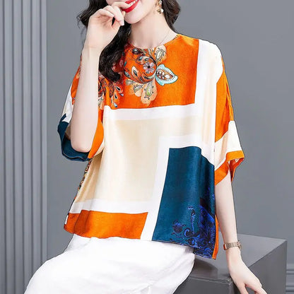 Luna Couture Prachtige Patchwork T-Shirts voor de Zomer!