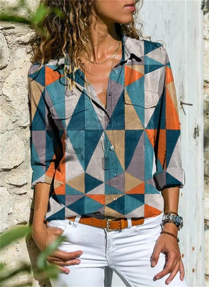 Camicetta Femminile Hazel - Tessuto di Alta Qualità, Elegante e Versatile-2