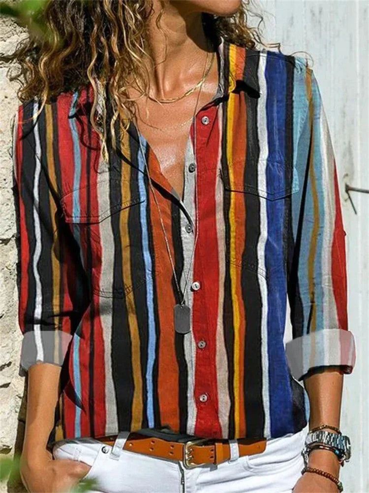 Nynke | Stijlvolle en Casual Blouse