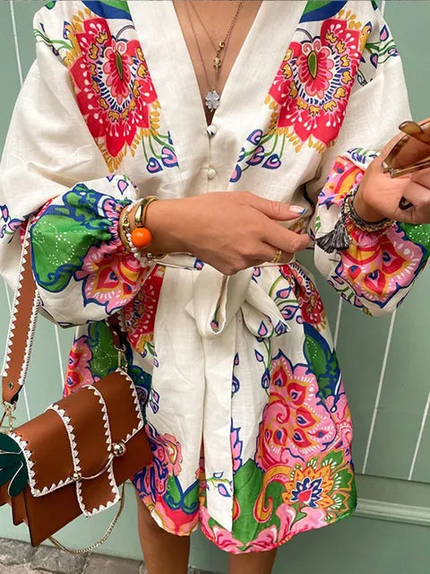 Zomerse Maxi Jurk van ModeLuxe