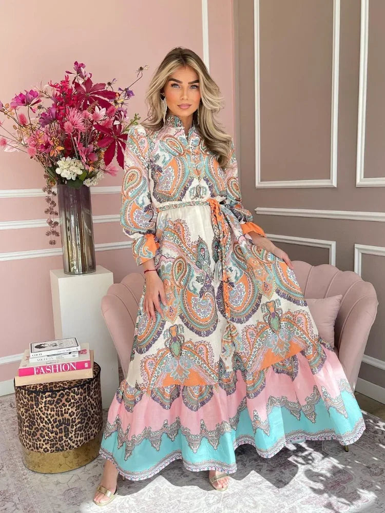 Zomerse Maxi Jurk van ModeLuxe