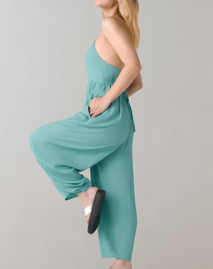 Elegante Spaghettibandjes Rugloze Zomerjumpsuit voor dames - Cloe