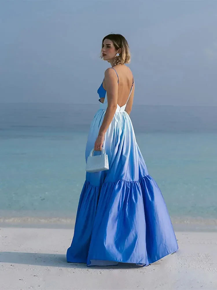 Luna Elegante Gradient Jurk