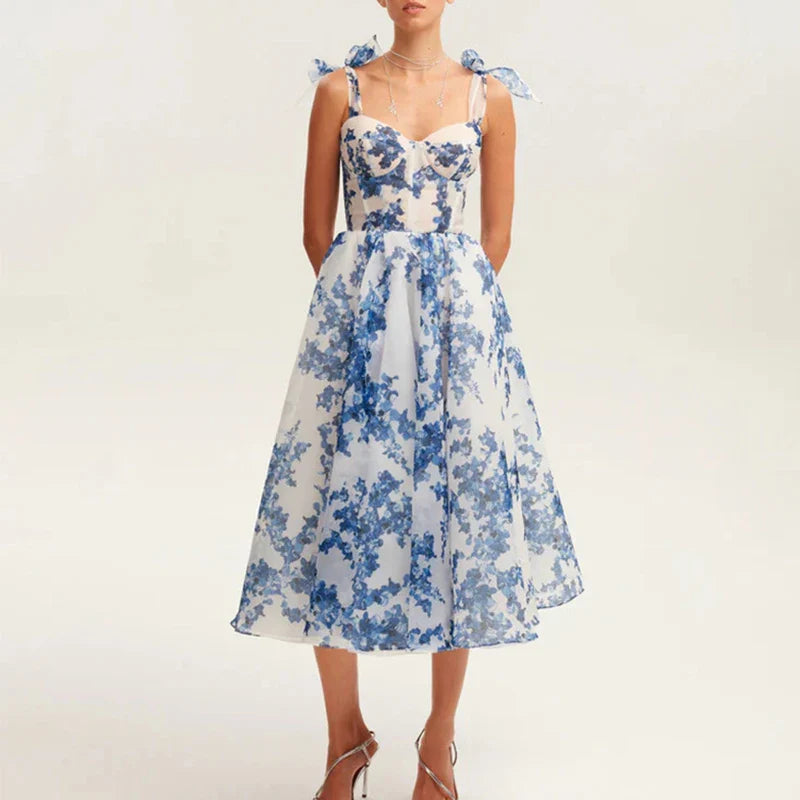 LaBelle Elegante V-Hals Jurk