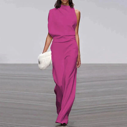 Jumpsuit Elegante Avondkleding Zwart Gala