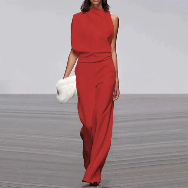 Jumpsuit Elegante Avondkleding Zwart Gala