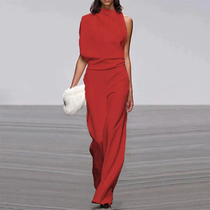 Jumpsuit Elegante Avondkleding Zwart Gala