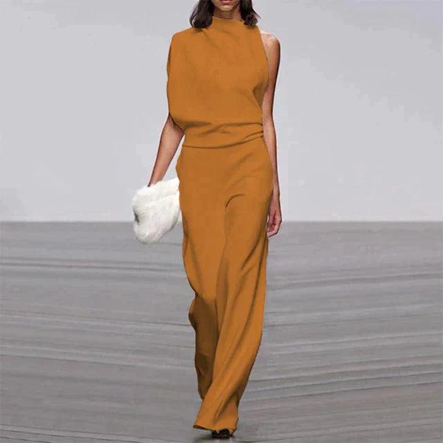 Jumpsuit Elegante Avondkleding Zwart Gala