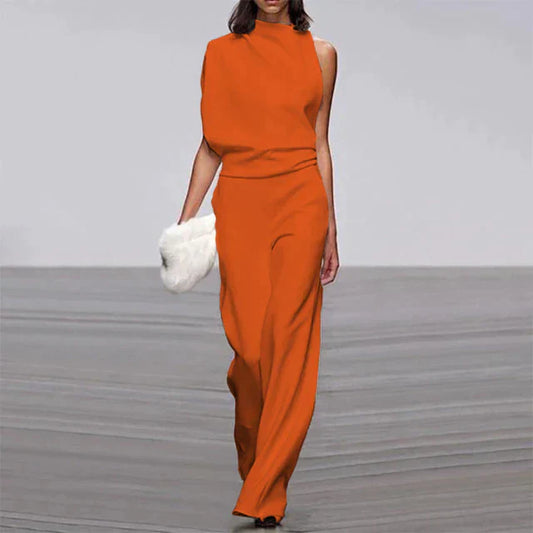 Zomer Jumpsuit Vrouwelijk Elegant Claire - Mode Vibes