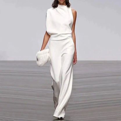 Jumpsuit Elegante Avondkleding Zwart Gala