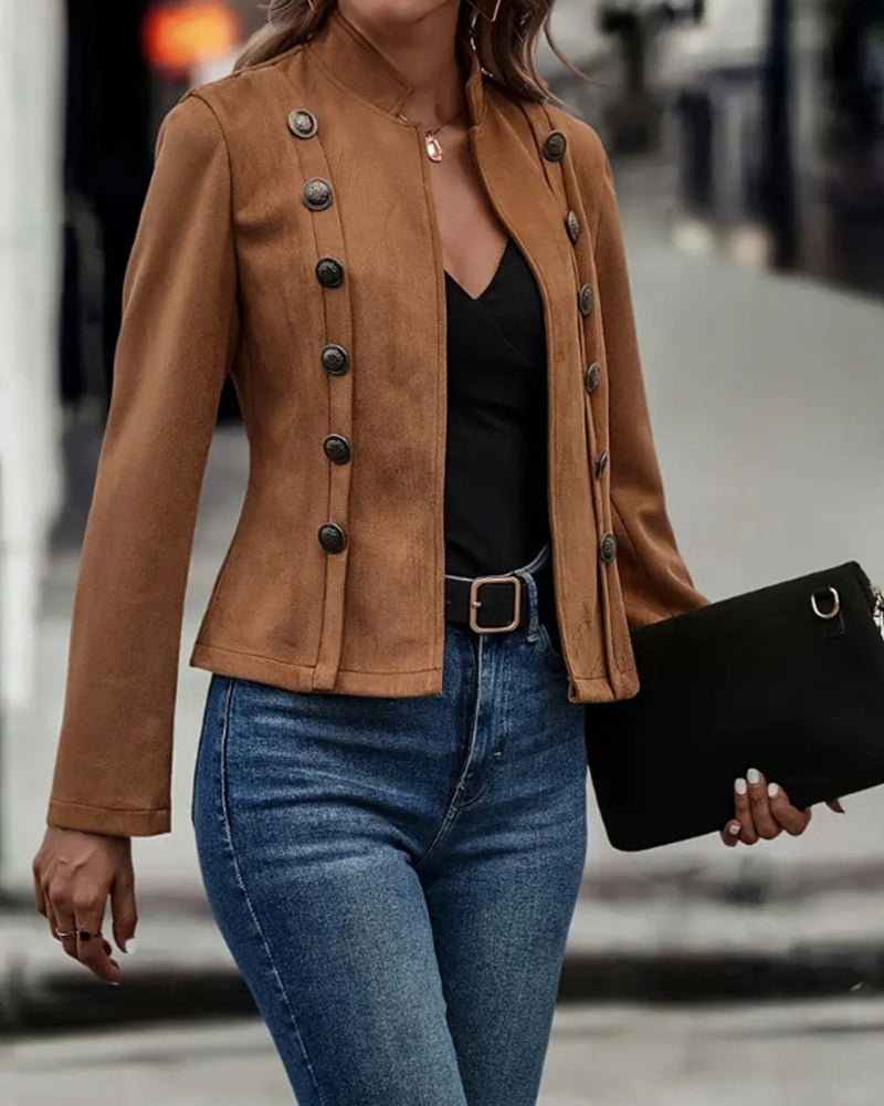 Dames Jasje Elegant Casual Stijl - Mode Vibes