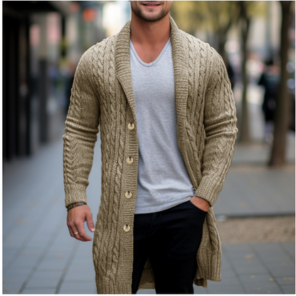 Elio | Cardigan lungo da uomo elegante e comodo 0