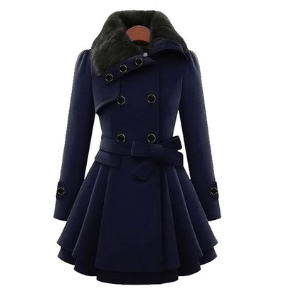 Dameswinterjas Warm en Lang Model Vivienne