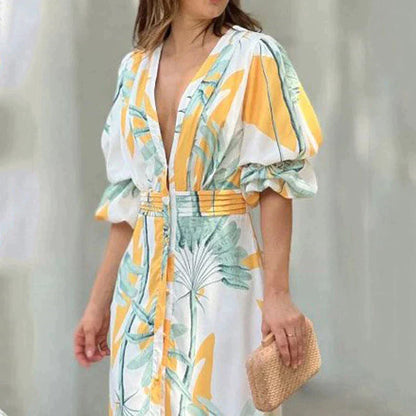 Elegante Damesjurk Zomerjurk voor Vrouw