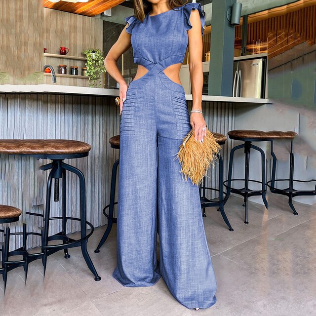 Elegante Jumpsuit voor Vrouw Stijlvol Design