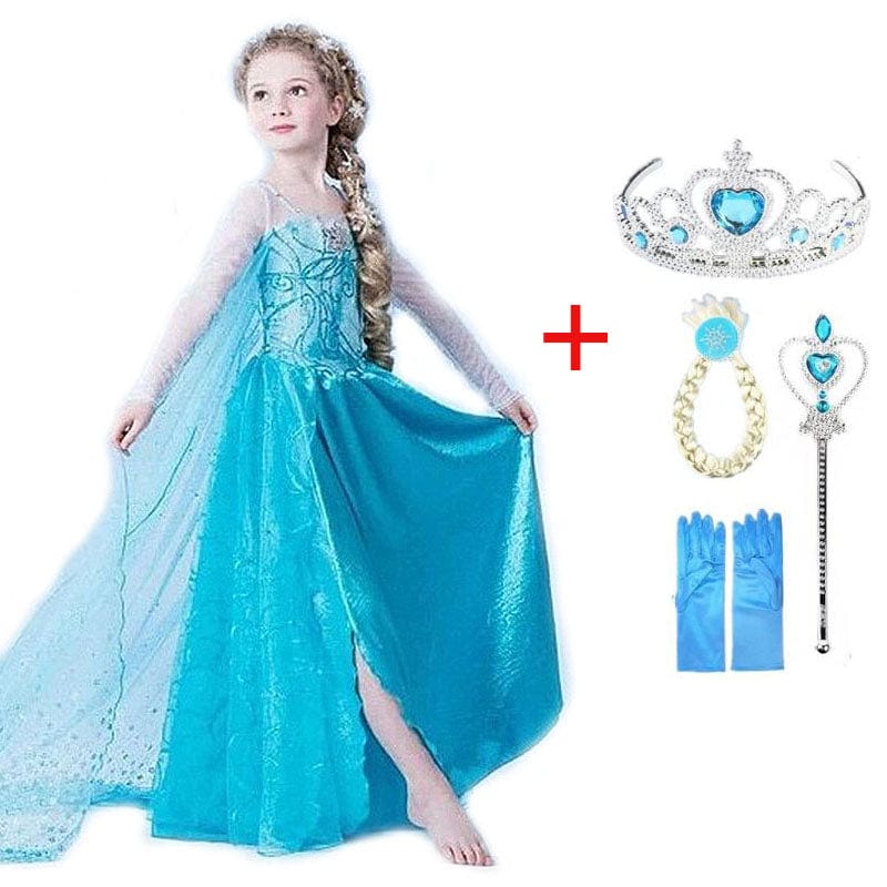 Prinsessenset Kind Blauw LunaBelle