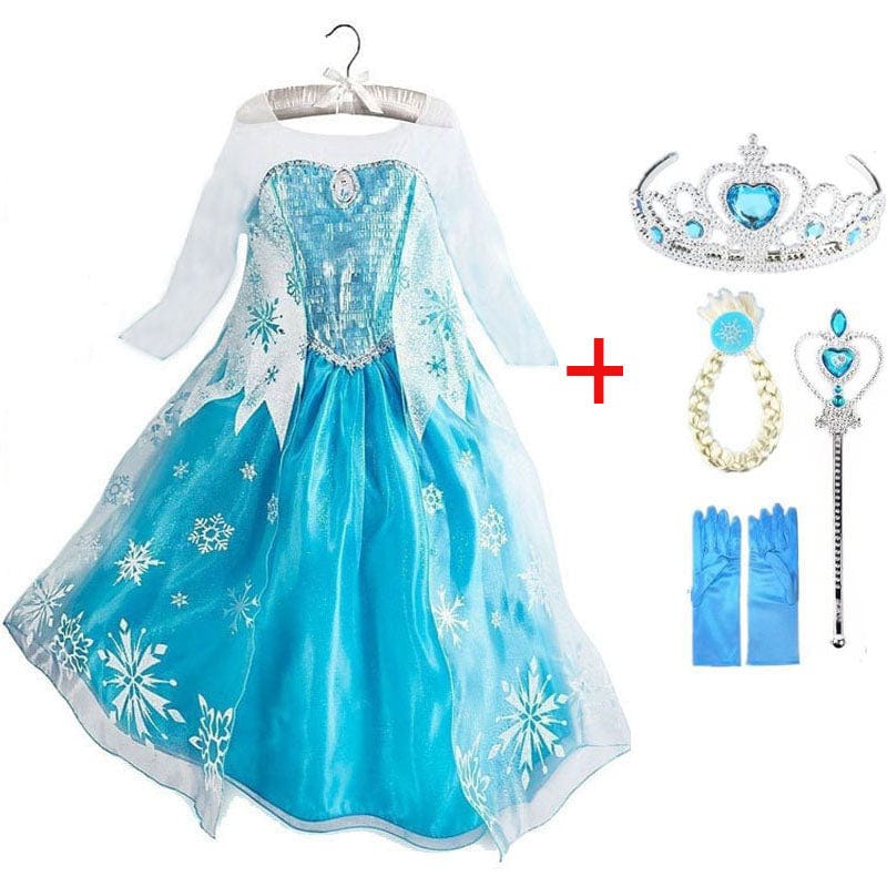 Prinsessenset Kind Blauw LunaBelle