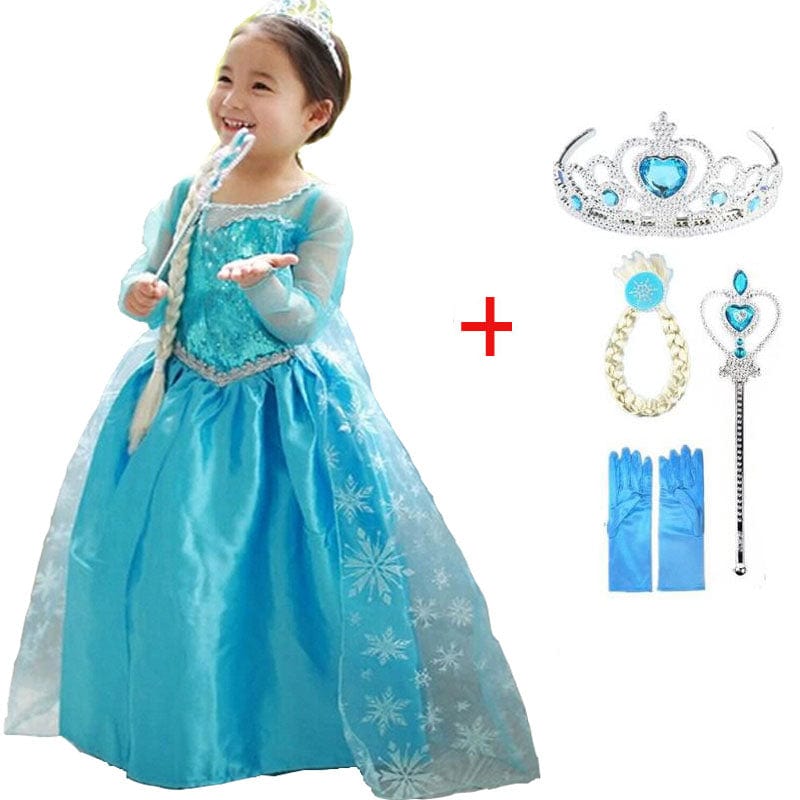 Prinsessenset Kind Blauw LunaBelle