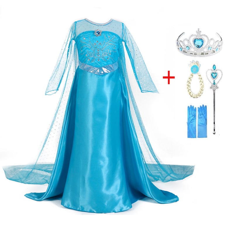 Prinsessenset Kind Blauw LunaBelle - Mode Vibes