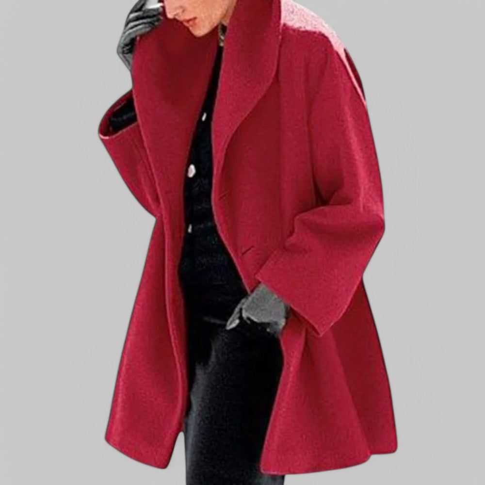 Selene | Cappotto Donna Autunnale e Invernale Elegante Cammello