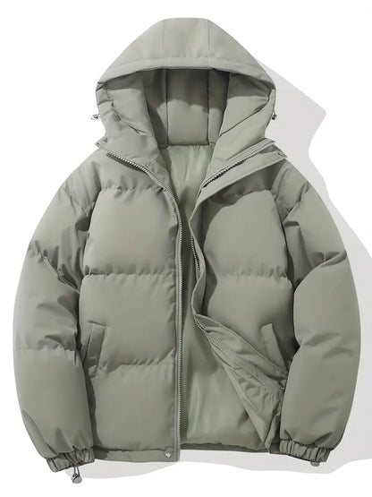 Felvian | Gewatteerde Winterjas met Capuchon – Warm & Stijlvol voor Hem en Haar