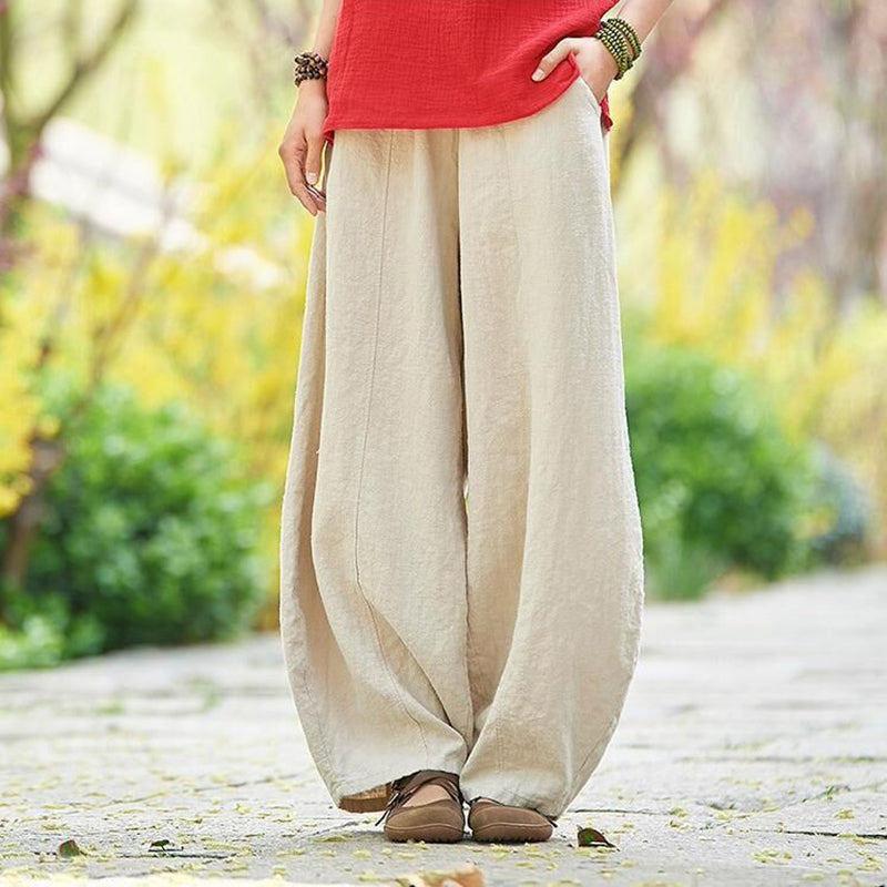 Emila | Pantaloni comodi di cotone