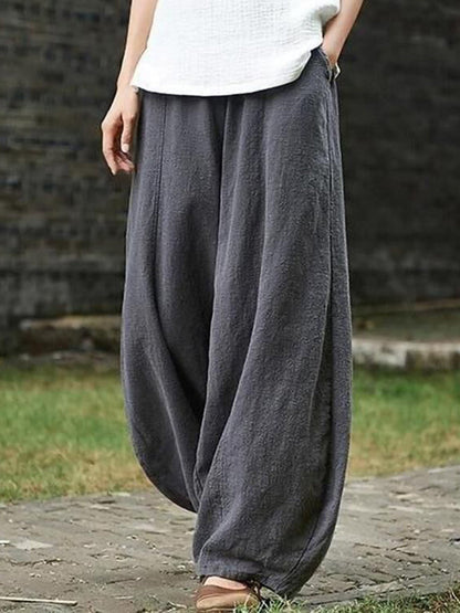 Emila | Pantaloni comodi di cotone