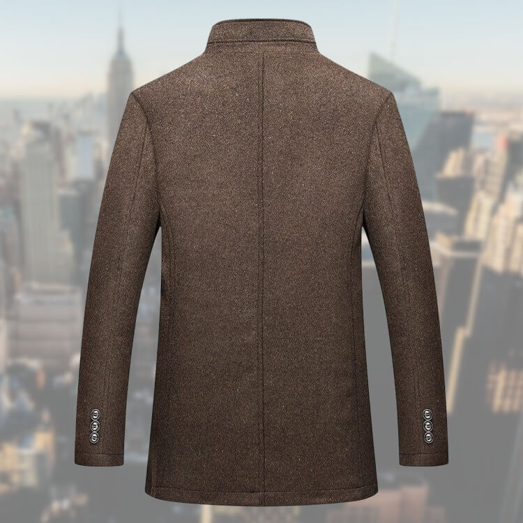Heren Winterjas van Wolmix - Warm en Elegant