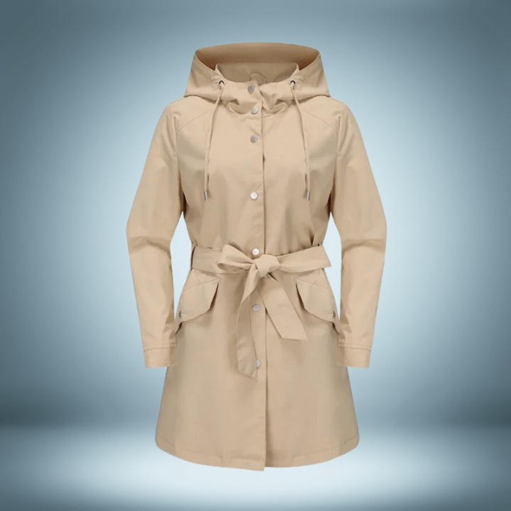 Emma |  Duurzame en comfortabele waterdichte trenchcoat 0