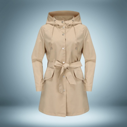 Emma |  Duurzame en comfortabele waterdichte trenchcoat 0